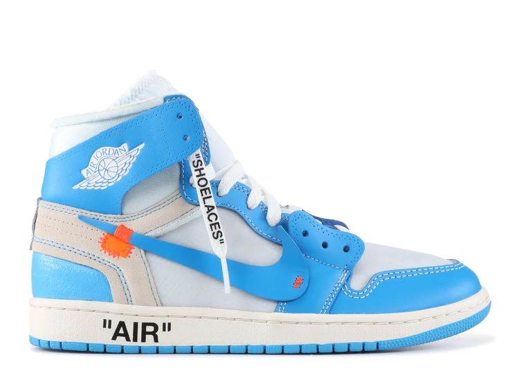 Off-White X Air Jordan 1 Retro High OG 'UNC' 3 Off-White X Air Jordan 1 Retro High OG 'UNC'