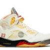 Off-White X Air Jordan 5 SP 'Sail' -Online Shoes Store 1 140