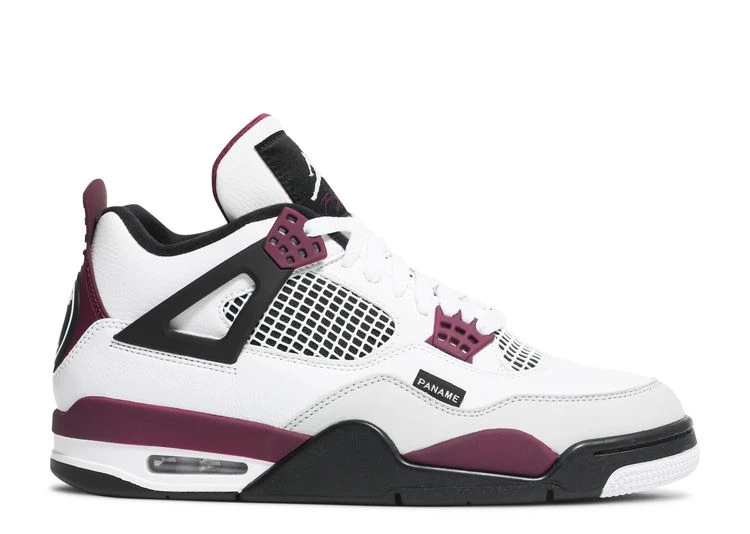 Paris Saint-Germain X Air Jordan 4 Retro 'Bordeaux' 3 Paris Saint-Germain X Air Jordan 4 Retro 'Bordeaux'