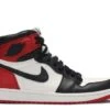 Wmns Air Jordan 1 Retro High 'Satin Black Toe' -Online Shoes Store 1 192