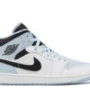 Air Jordan 1 Mid SE 'White Ice Blue' -Online Shoes Store 1 25
