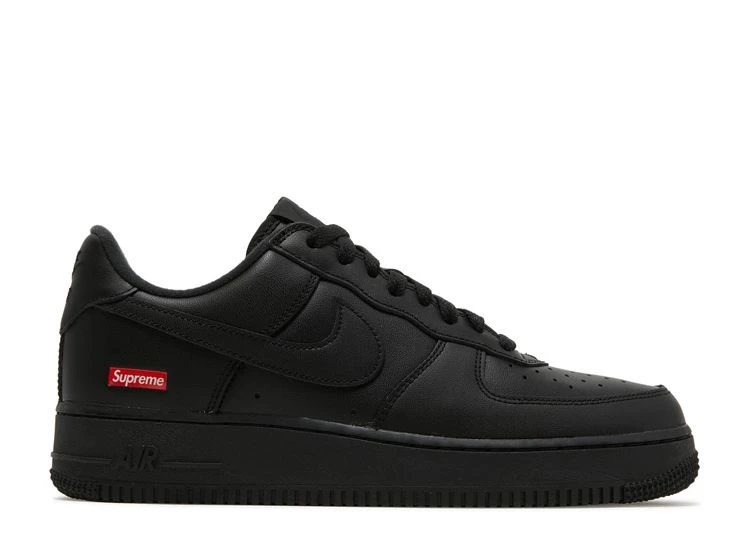 Nike Supreme X Air Force 1 Low 'Box Logo - Black' 3 Nike Supreme X Air Force 1 Low 'Box Logo - Black'