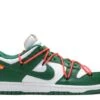 Nike Off-White X Dunk Low 'Pine Green' 2 Nike Off-White X Dunk Low 'Pine Green' -Online Shoes Store 1 348