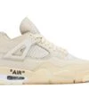 Off-White X Wmns Air Jordan 4 SP 'Sail' 2 Off-White X Wmns Air Jordan 4 SP 'Sail' -Online Shoes Store 1 35