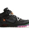 Nike Off-White X Air Force 1 Mid 'Black' -Online Shoes Store 1 395