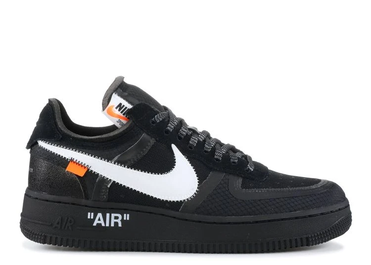 Nike Off-White X Air Force 1 Low 'Black' 3 Nike Off-White X Air Force 1 Low 'Black'