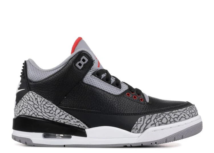 Air Jordan 3 Retro OG 'Black Cement' 2018 3 Air Jordan 3 Retro OG 'Black Cement' 2018