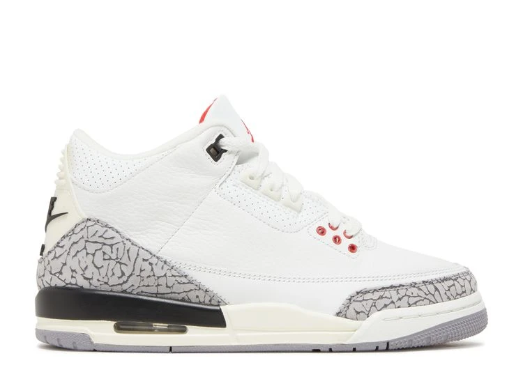 Air Jordan 3 Retro GS 'White Cement Reimagined' 3 Air Jordan 3 Retro GS 'White Cement Reimagined'