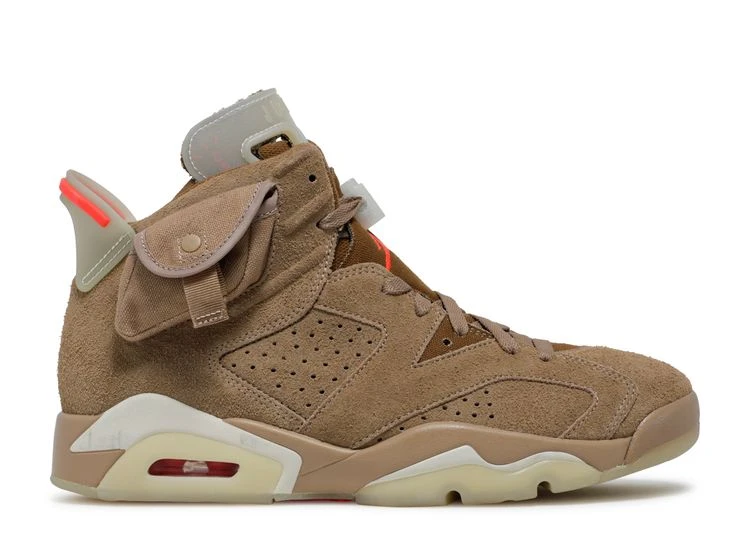 Travis Scott X Air Jordan 6 Retro 'British Khaki' 3 Travis Scott X Air Jordan 6 Retro 'British Khaki'