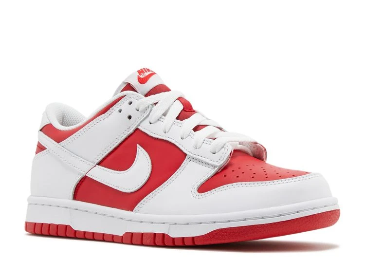 Nike Dunk Low GS 'Championship Red' 4 Nike Dunk Low GS 'Championship Red' - Image 2