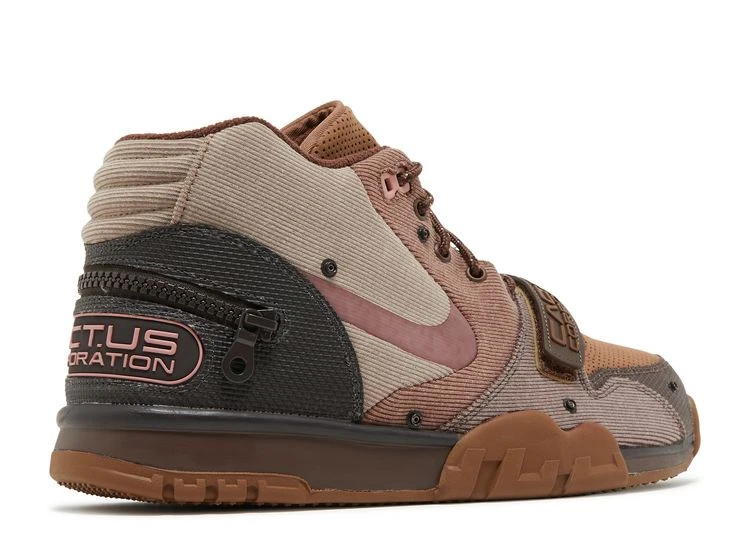 Nike Travis Scott X Air Trainer 1 SP 'Chocolate' 5 Nike Travis Scott X Air Trainer 1 SP 'Chocolate' - Image 3