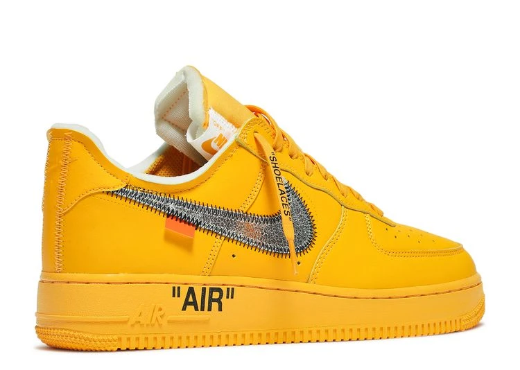 Nike Off-White X Air Force 1 Low 'Lemonade' 5 Nike Off-White X Air Force 1 Low 'Lemonade' - Image 3