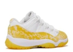 Wmns Air Jordan 11 Retro Low 'Yellow Snakeskin' -Online Shoes Store 3 80