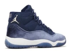 Wmns Air Jordan 11 Retro 'Midnight Navy Velvet' -Online Shoes Store 3 81